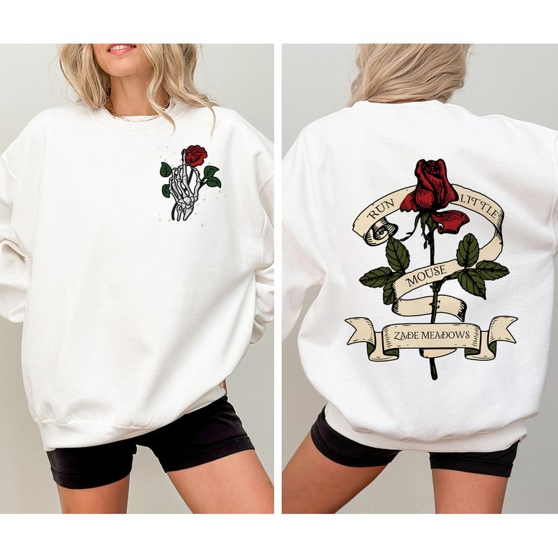 Run Little Mouse Zade Meadows Red Rose Dark Romance Hoodie T-Shirt/Sweatshirt/Hoodie