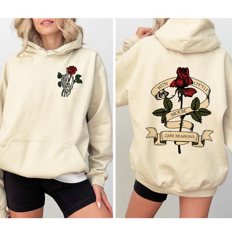Run Little Mouse Zade Meadows Red Rose Dark Romance Hoodie T-Shirt/Sweatshirt/Hoodie