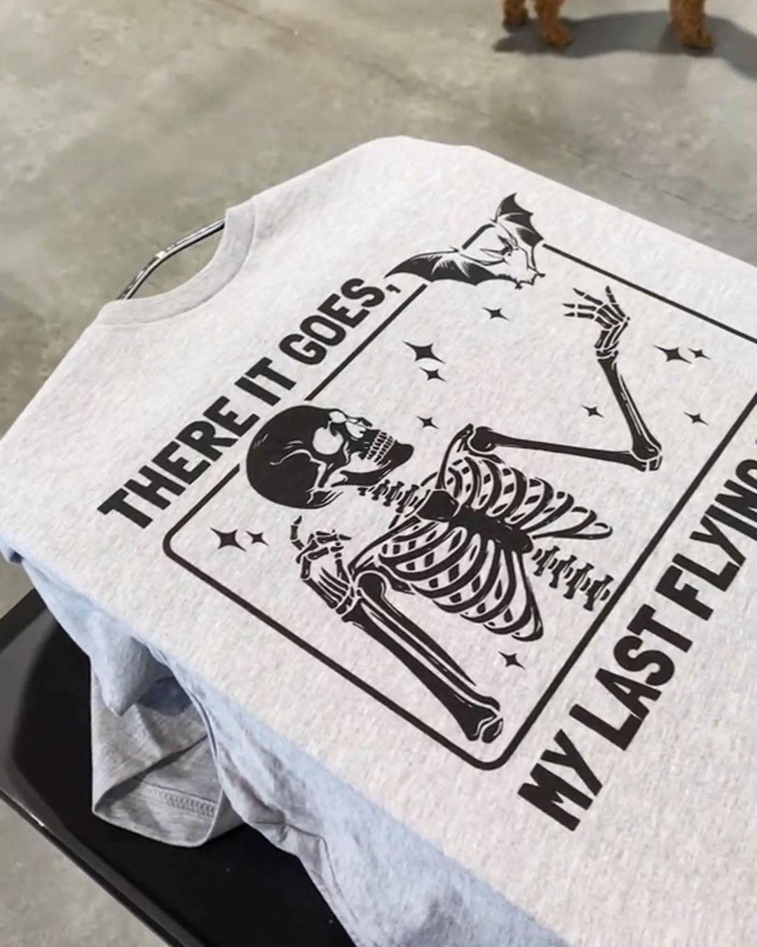 My Last Flying F*ck Skeleton Shirt – Sarcastic T-Shirt/Sweatshirt/Hoodie