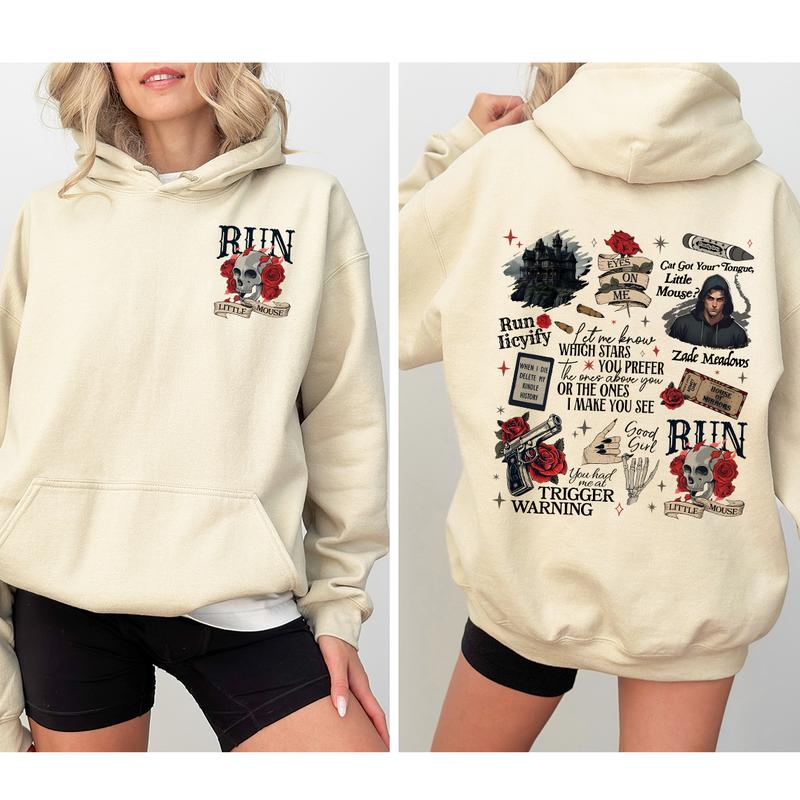 Run Little Mouse Haunting Adeline Dark Romance Smut Reader Gift T-Shirt/Sweatshirt/Hoodie