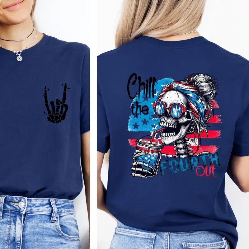 Retro American Flag 4th of July T-Shirt/Sweatshirt/Hoodie