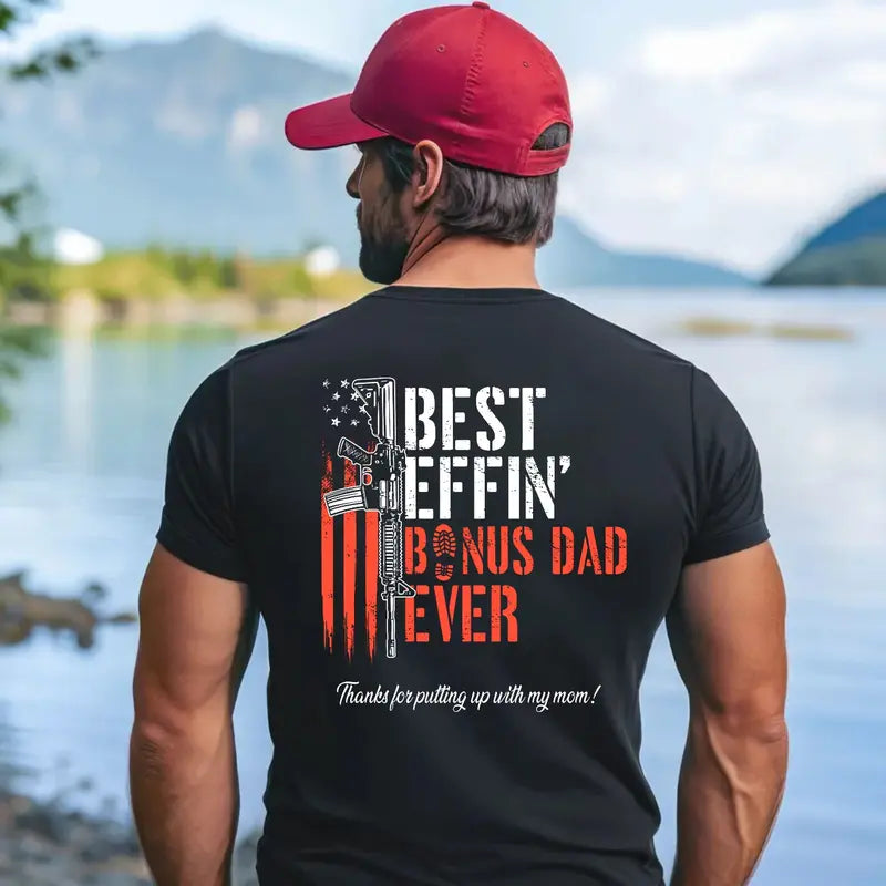 Best Effin' Bonus Dad Ever Vintage T-Shirt,Sweatshirt,Hoodie