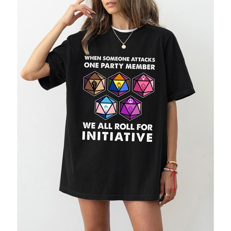 Roll for Initiative Funny RPG T-Shirt/Sweatshirt/Hoodie