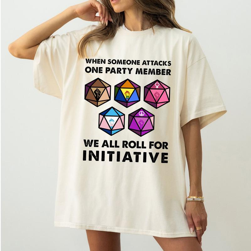 Roll for Initiative Funny RPG T-Shirt/Sweatshirt/Hoodie