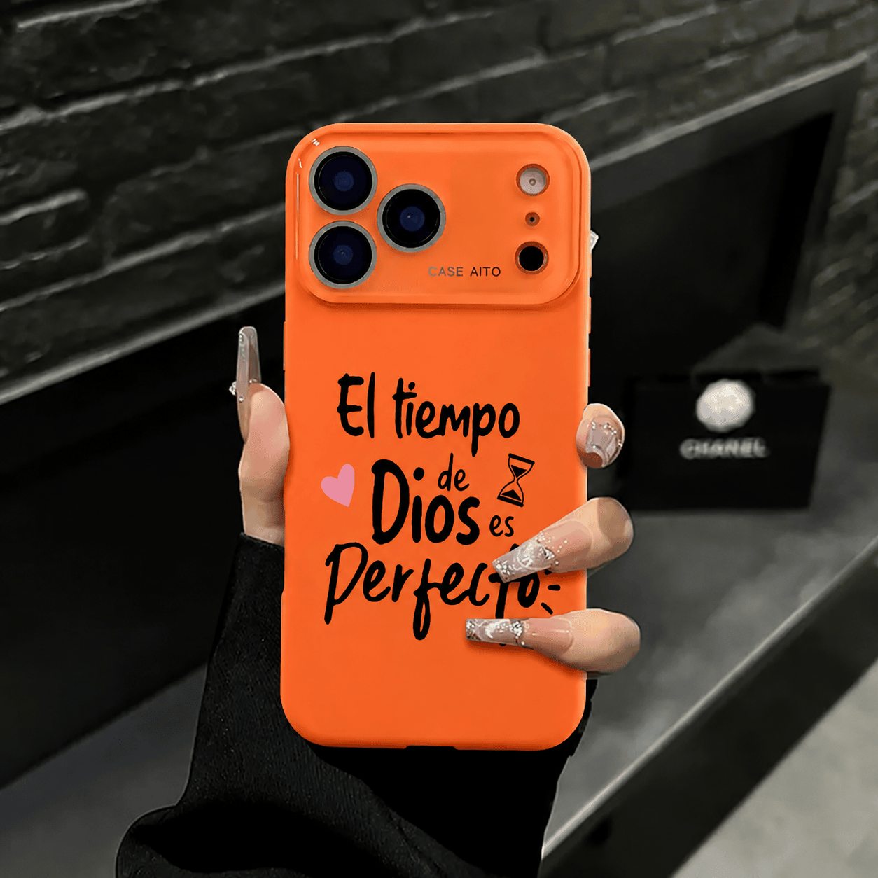 El Tiempo de Dios es Perfecto Spanish Quote Phone Case