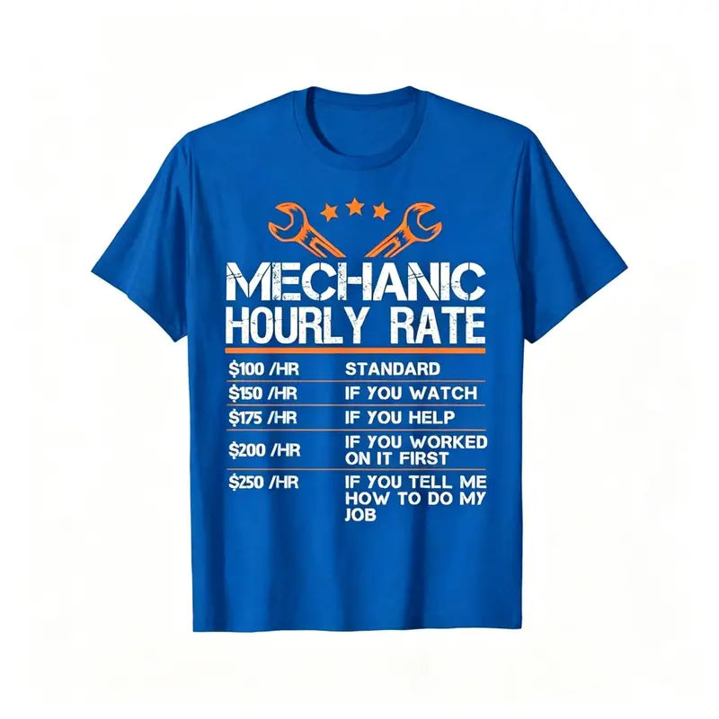 Funny Mechanic Hourly Rate Auto Repair Labor Rates T-Shirt,Sweatshirt,Hoodie