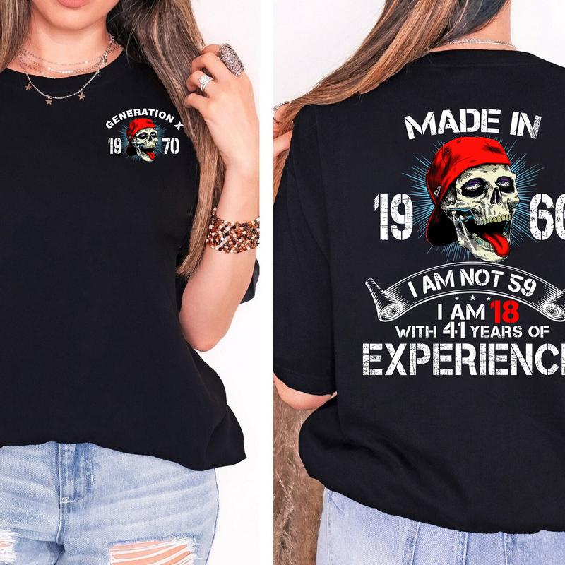 Generation X Custom Year Badass Generation Version 2 T-Shirt/Sweatshirt/Hoodie