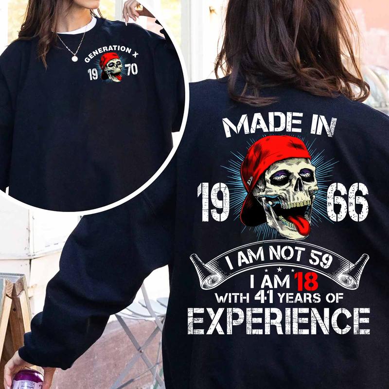 Generation X Custom Year Badass Generation Version 2 T-Shirt/Sweatshirt/Hoodie