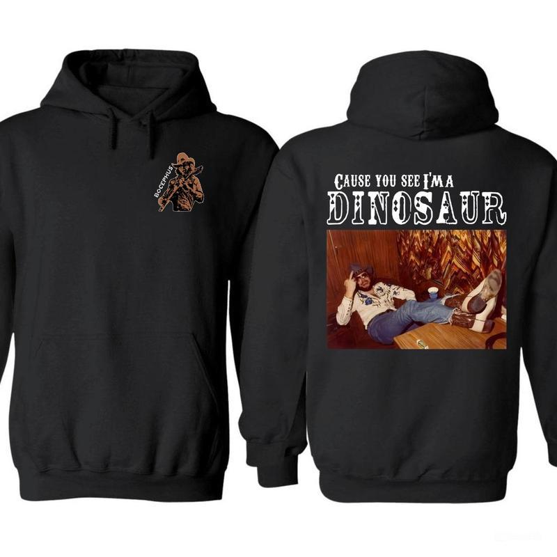 Dinosaur Hank Williams Jr. Bocephus Western T-Shirt/Sweatshirt/Hoodie