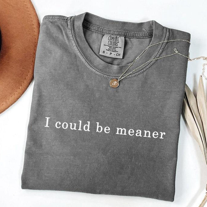 I Could Be Meaner T-Shirt/Sweatshirt/Hoodie