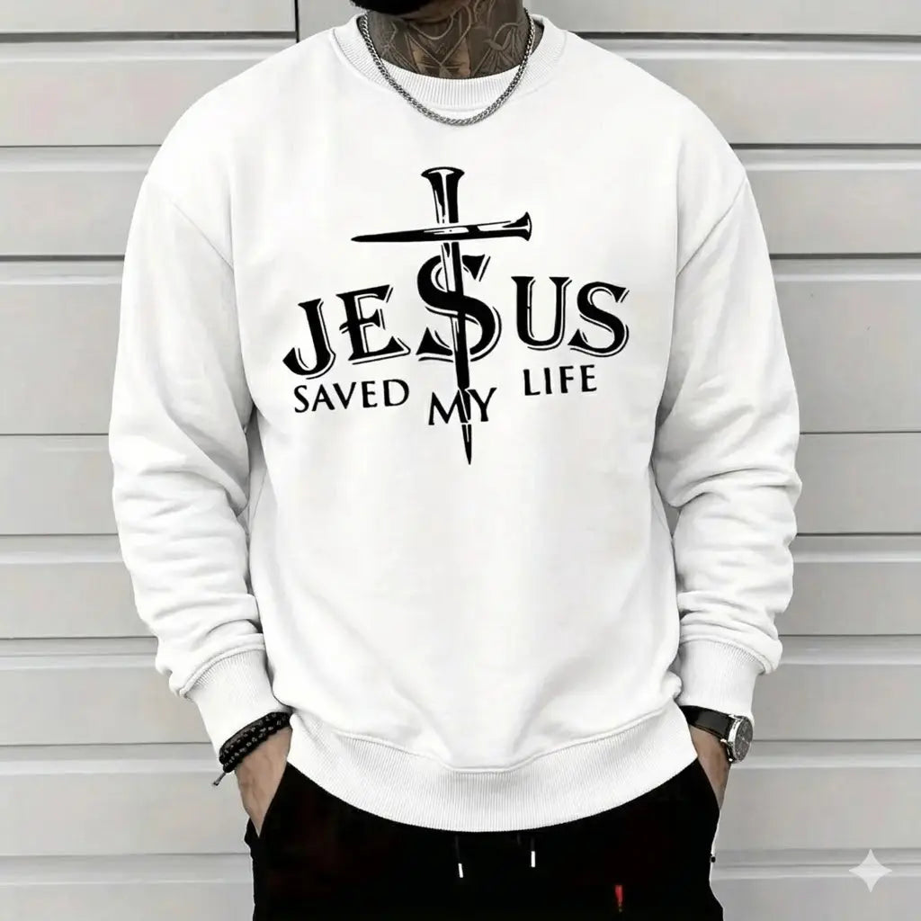 Jesus Saved My Life Cross T-Shirt,Sweatshirt,Hoodie