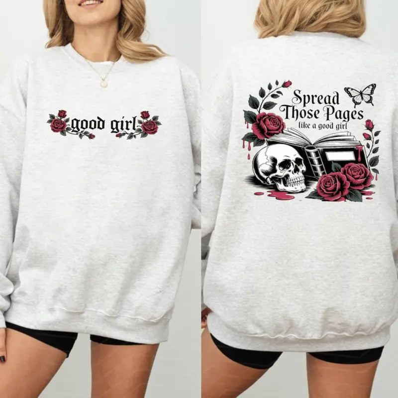 Spicy Book Club Retro Skull T-Shirt/Sweatshirt/Hoodie