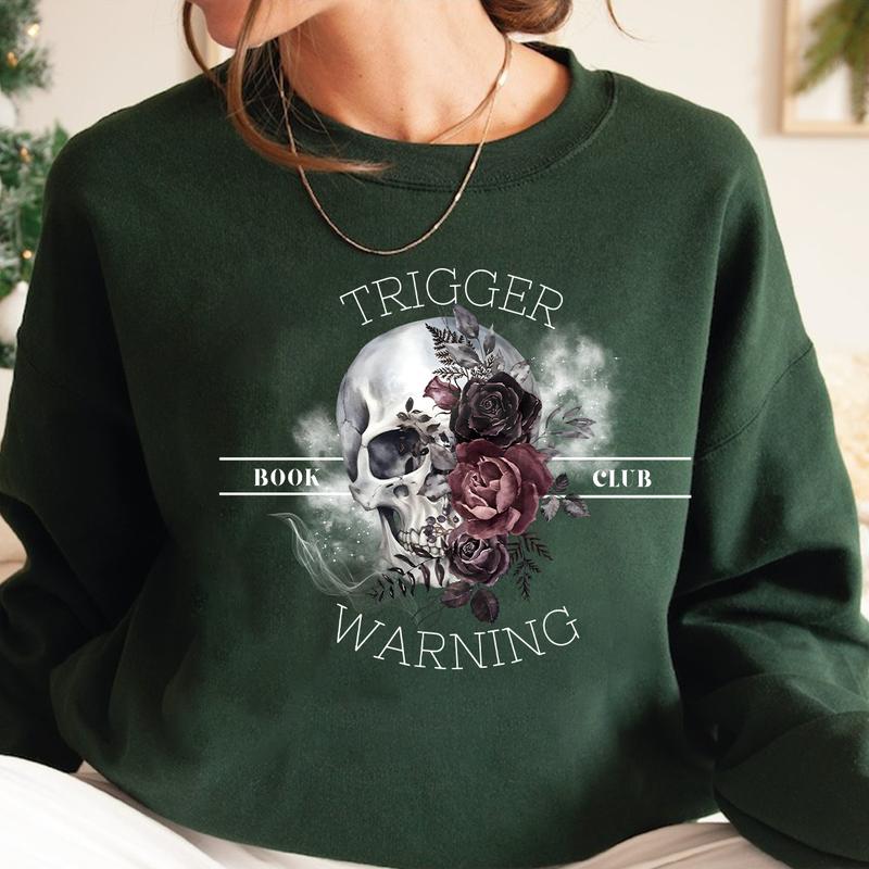 Trigger Warning Book Lover Smut Reader Gift T-Shirt/Sweatshirt/Hoodie
