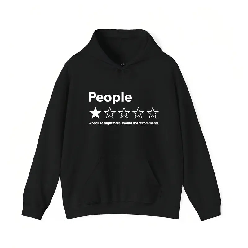 "Absolute Nightmare" Funny Sarcastic People Review T-Shirt,Sweatshirt,Hoodie