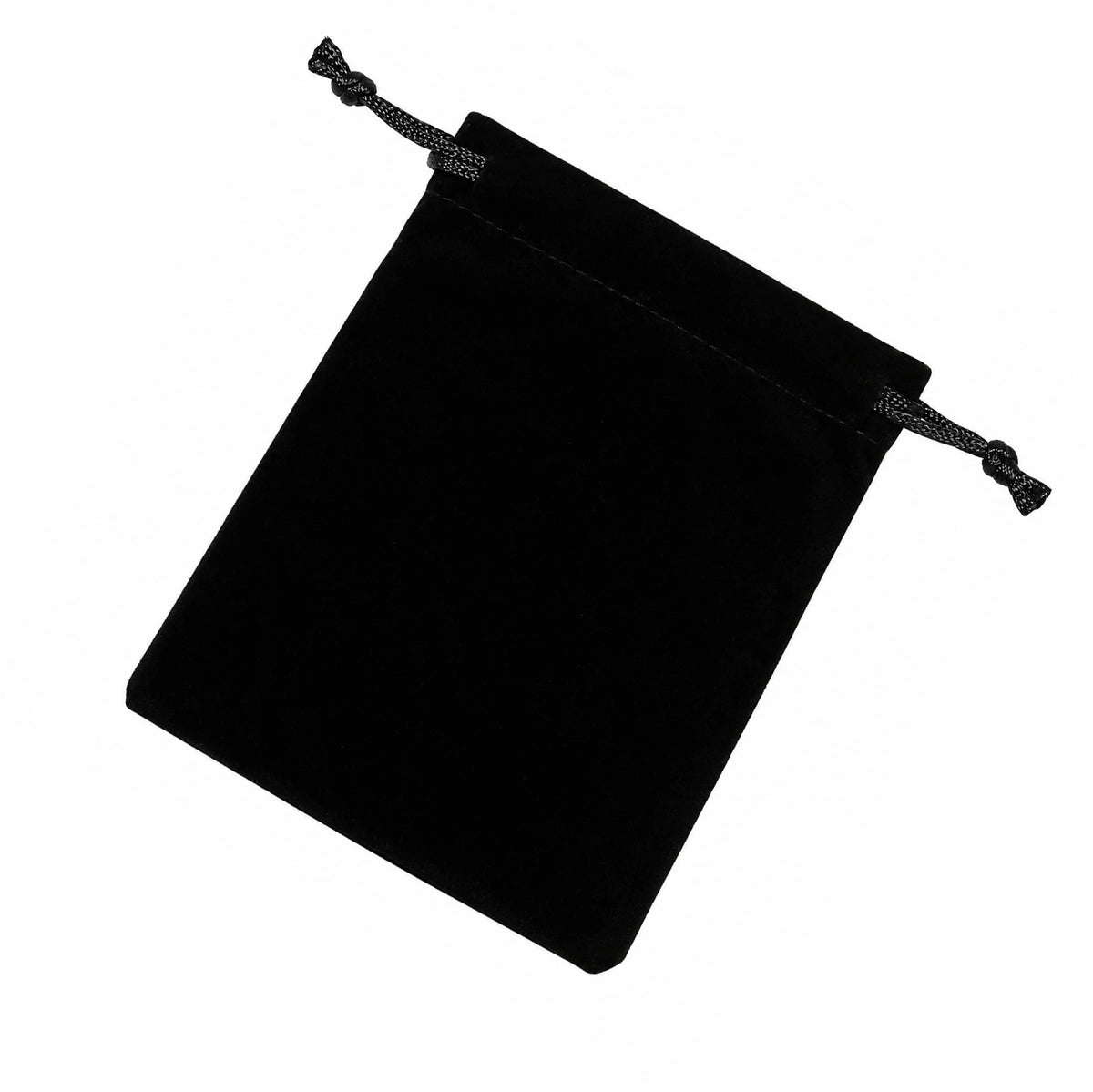 Velvet Jewelry Pouch - Black