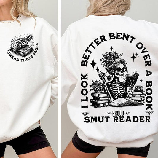Smut Reader Sweatshirt for Spicy Book Lovers and Dark Romance Fans T-Shirt/Sweatshirt/Hoodie