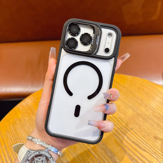 Magnetic Anti-Fall Shockproof Case with Camera Ring Holder
