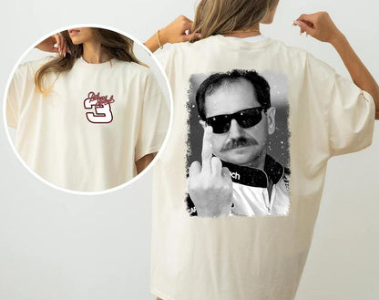 Dale Earnhardt Finger 2 sides Vintage T-Shirt/Sweatshirt/Hoodie
