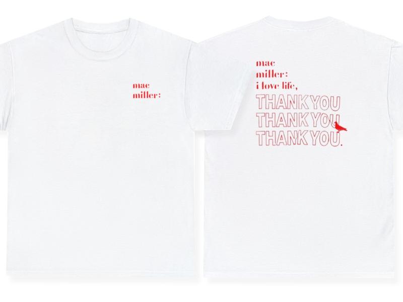Mac Miller 'I Love Life, Thank You' Mixtape T-Shirt/Sweatshirt/Hoodie