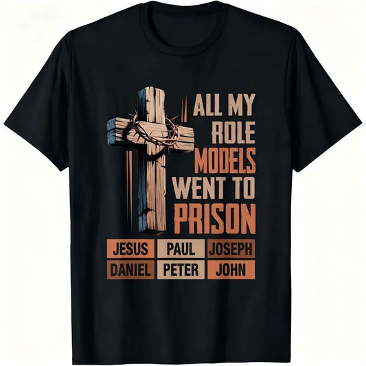 All My Role Models Went To Prison Bible Characters T-Shirt,Sweatshirt,Hoodie