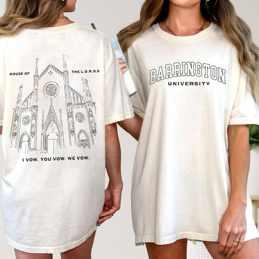 Barrington University – A Dark Romance Reader T-Shirt/Sweatshirt/Hoodie