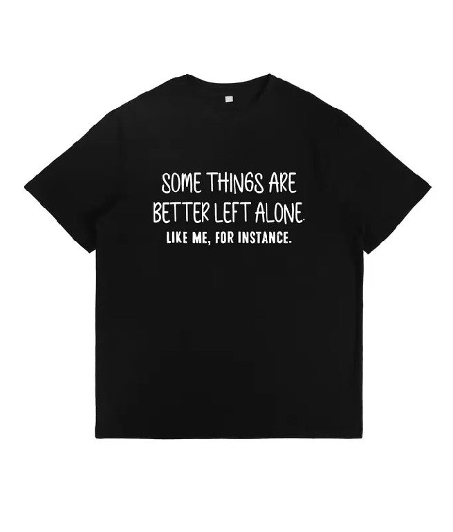 Introvert Club Essential Letter Print T-Shirt/Sweatshirt/Hoodie