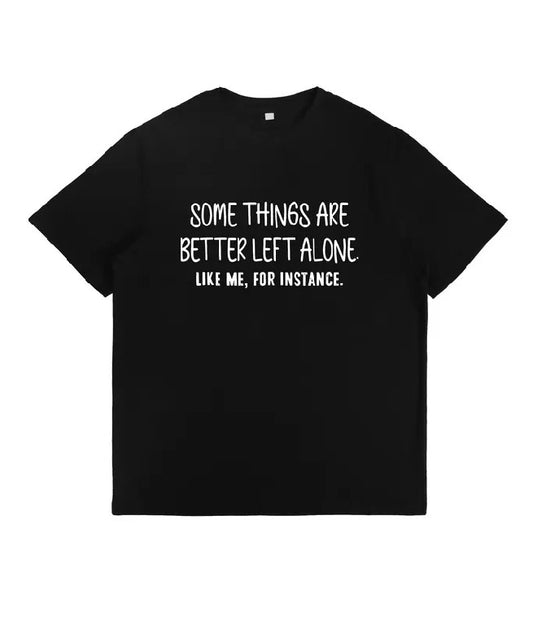 Introvert Club Essential Letter Print T-Shirt/Sweatshirt/Hoodie