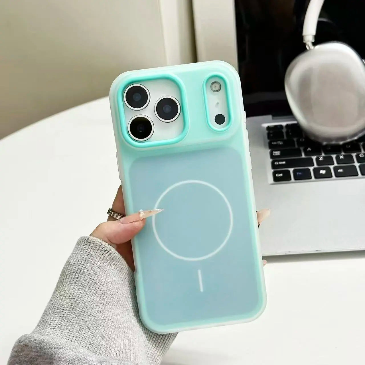 Candy Color MagSafe Case for iPhone – Matte Protective Cover
