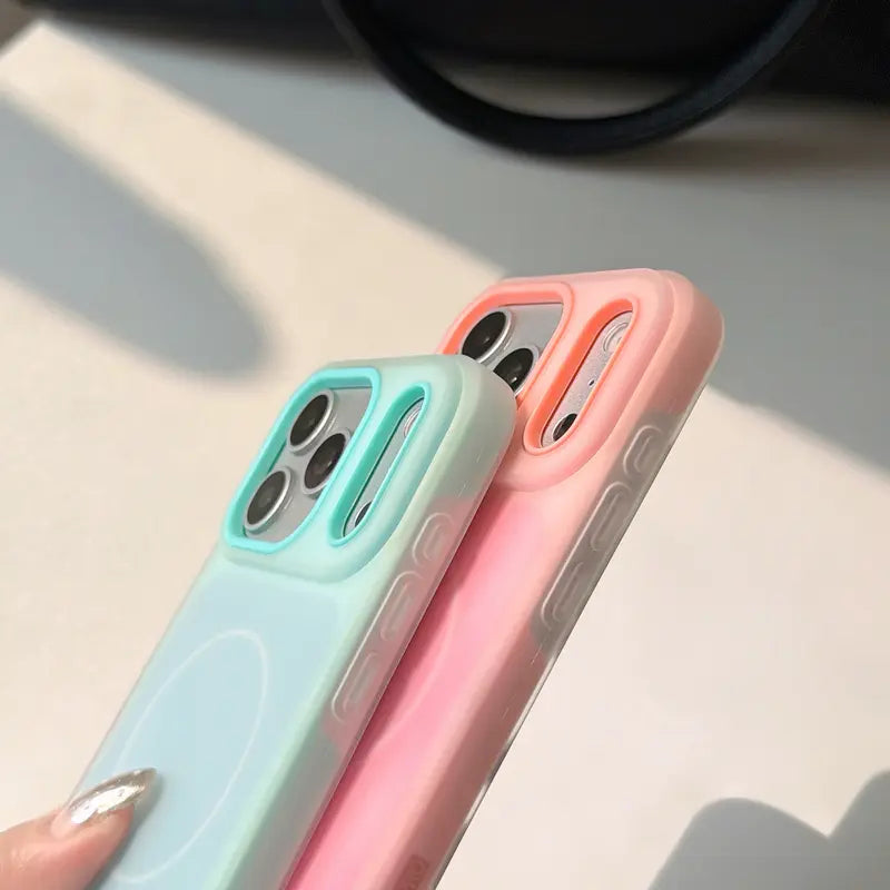 Candy Color MagSafe Case for iPhone – Matte Protective Cover
