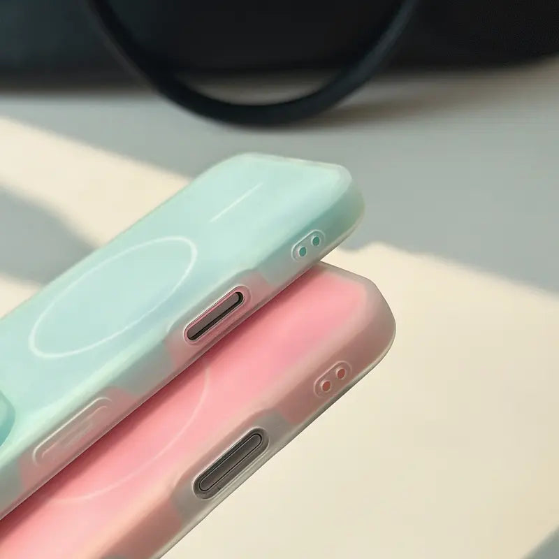 Candy Color MagSafe Case for iPhone – Matte Protective Cover