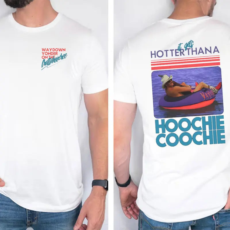 Hotter Than A Hoochie Coochie Summer Meme T-Shirt,Sweatshirt,Hoodie