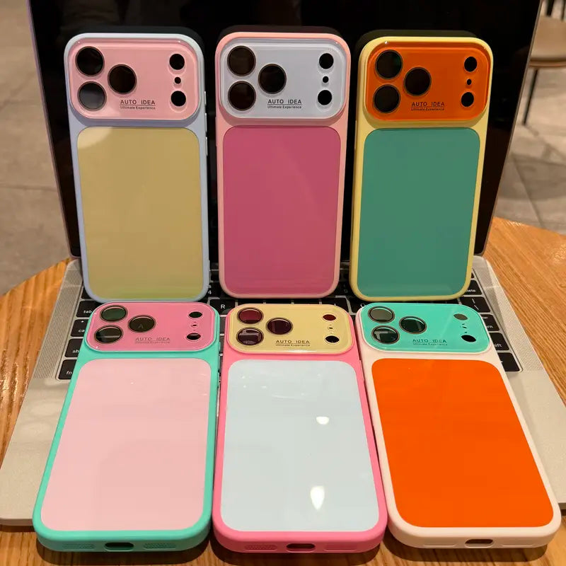 Dopamine Color Matte Skin Protective Phone Case