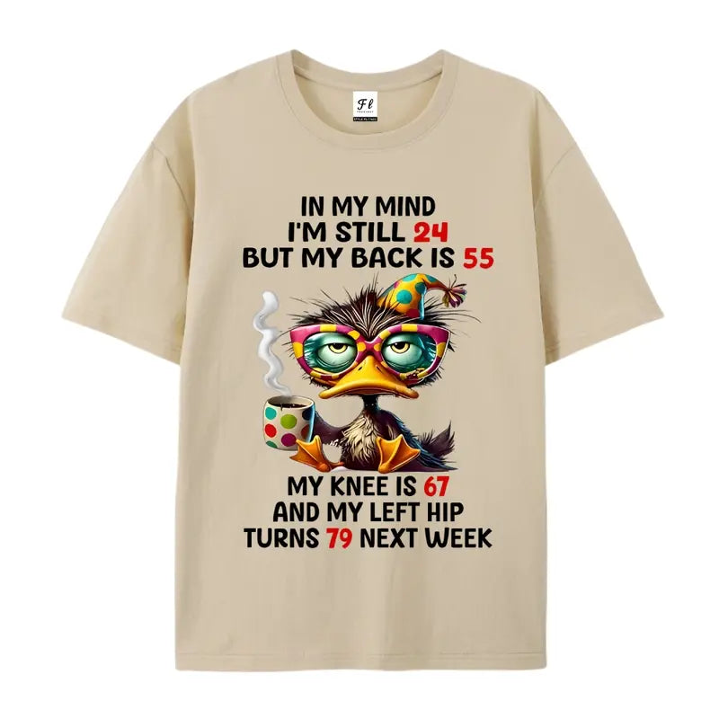 Duck In My Mind I’m Still 24 But My Back Is 55 Unisex T-Shirt,Sweatshirt,Hoodie