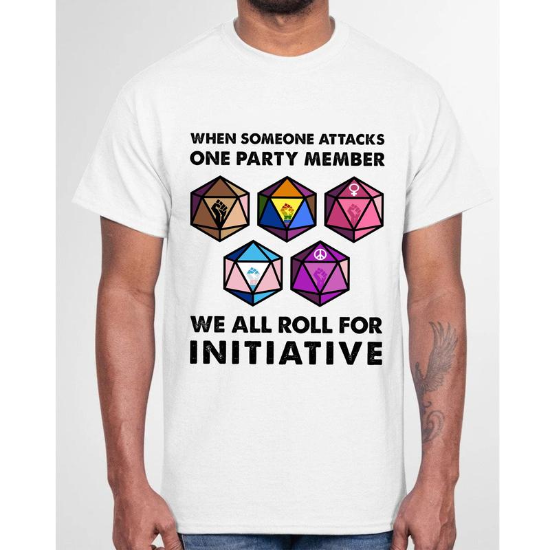 Roll for Initiative Funny RPG T-Shirt/Sweatshirt/Hoodie