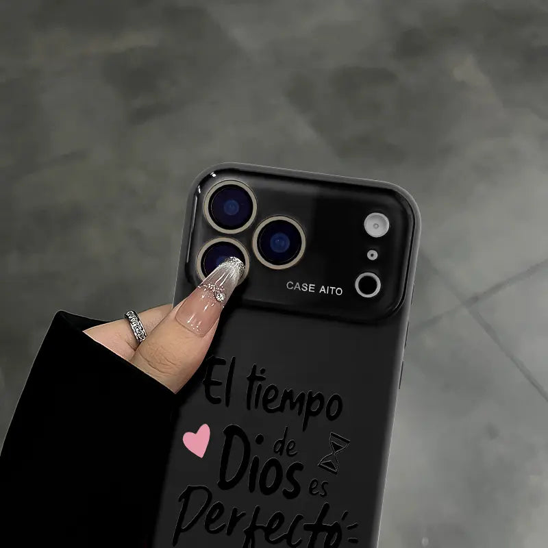 El Tiempo de Dios es Perfecto Spanish Quote Phone Case