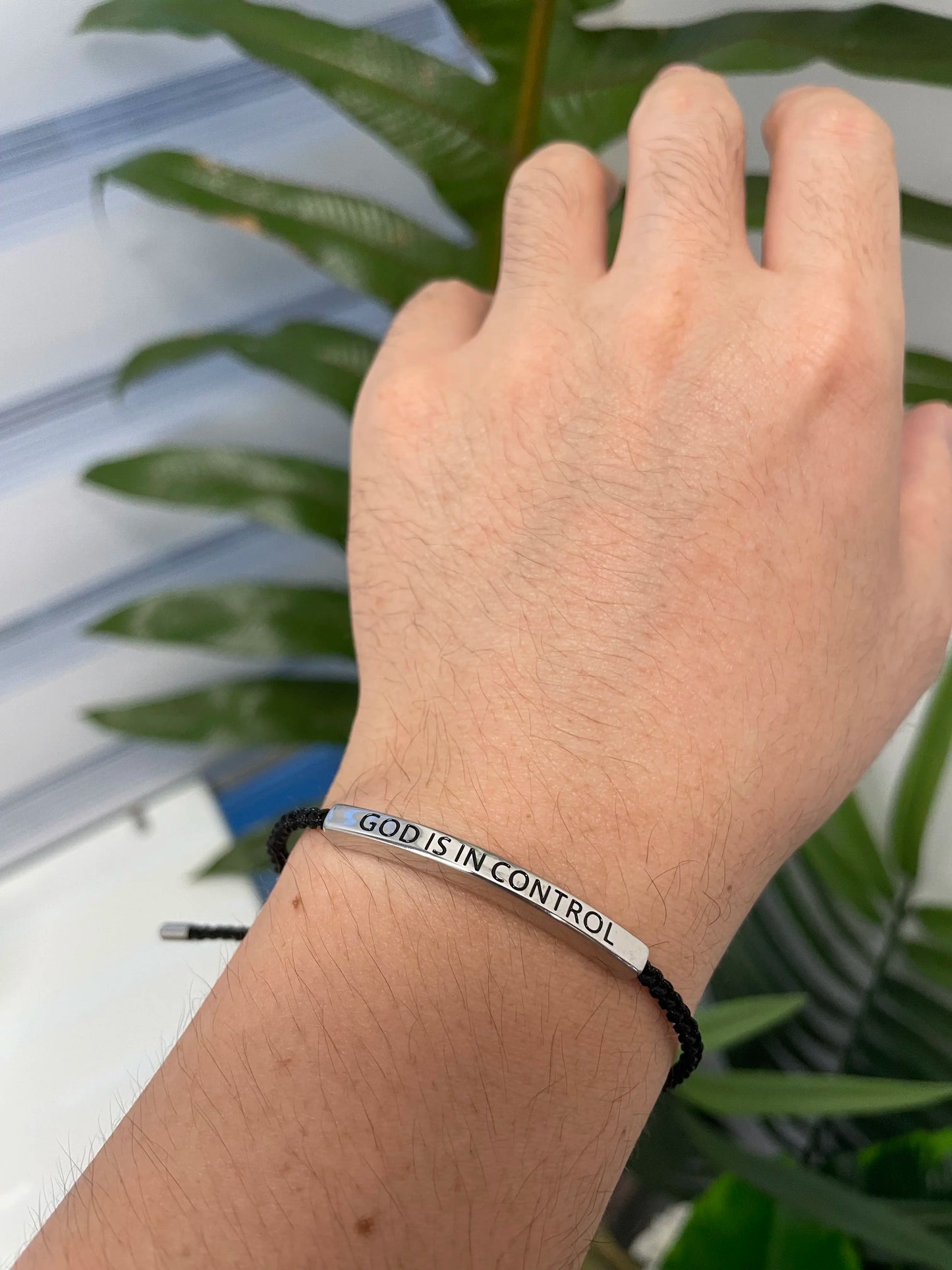 God Is In Control - Inspire Faith & Anxiety Relief Bracelet