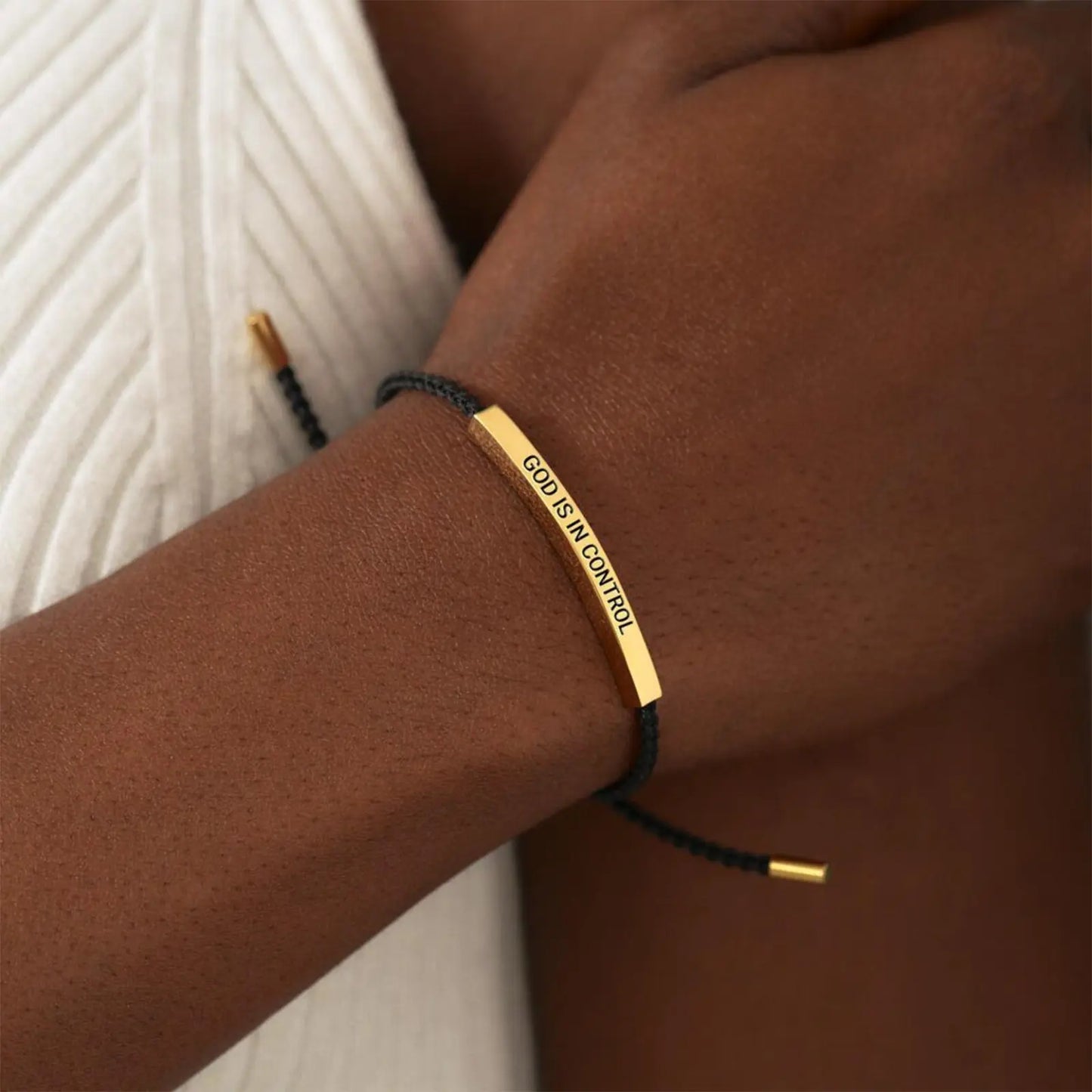 God Is In Control - Inspire Faith & Anxiety Relief Bracelet