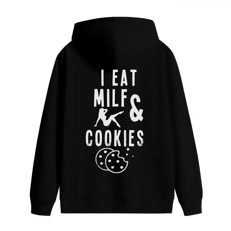I Eat Milf & Cookies Humor T-Shirt,Sweatshirt,Hoodie