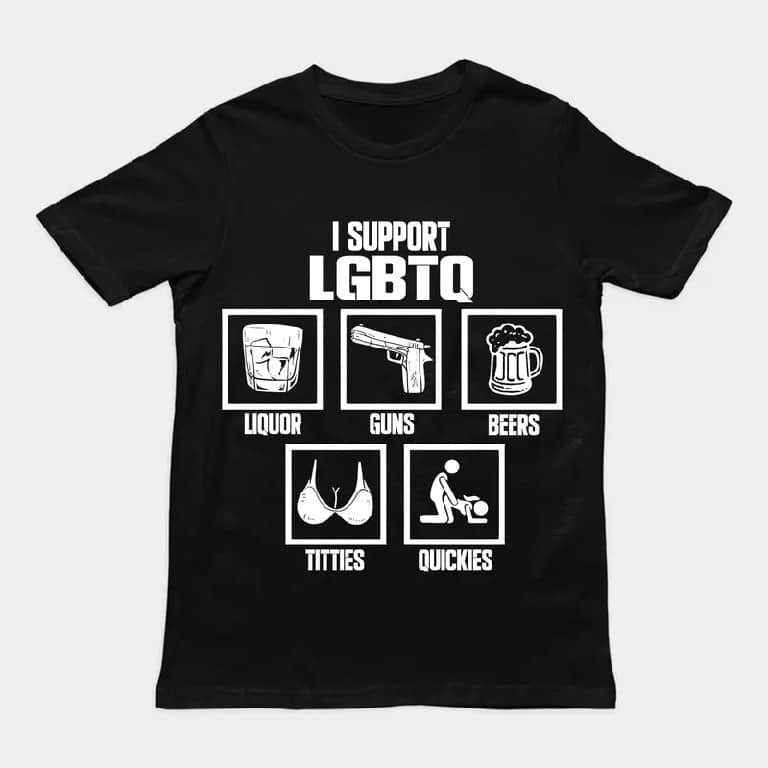 The Real LGBTQ Support Checklist T-Shirt,Sweatshirt,Hoodie