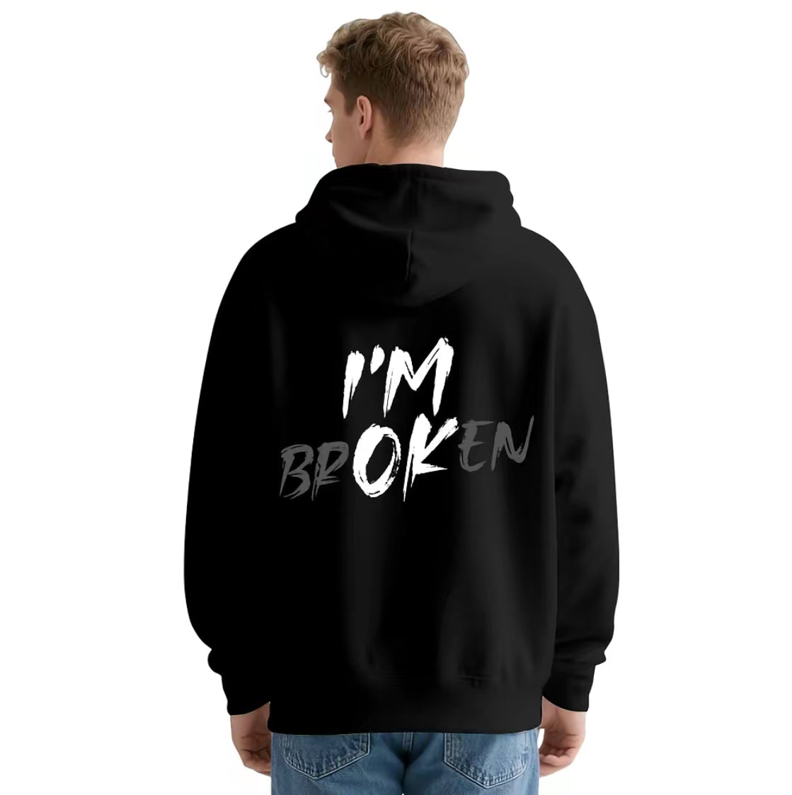 "I'm Broken I'm OK" Sarcastic Mental Health T-Shirt,Sweatshirt,Hoodie