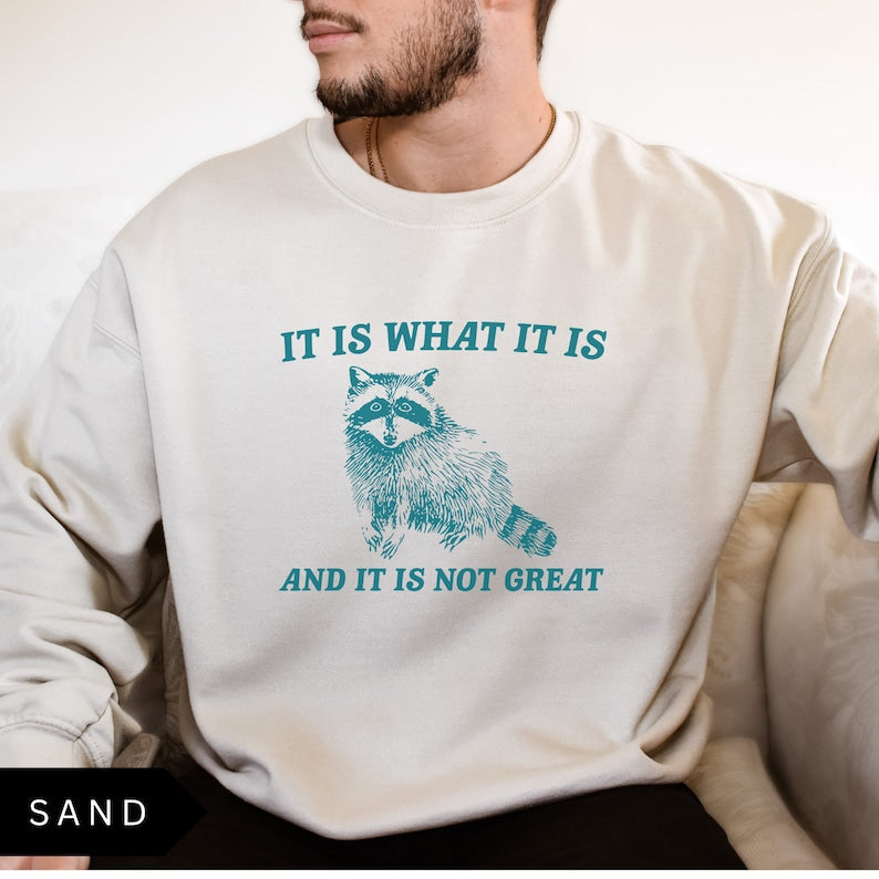 It Is What It Is and It’s Not Great Unisex T-Shirt/Sweatshirt/Hoodie