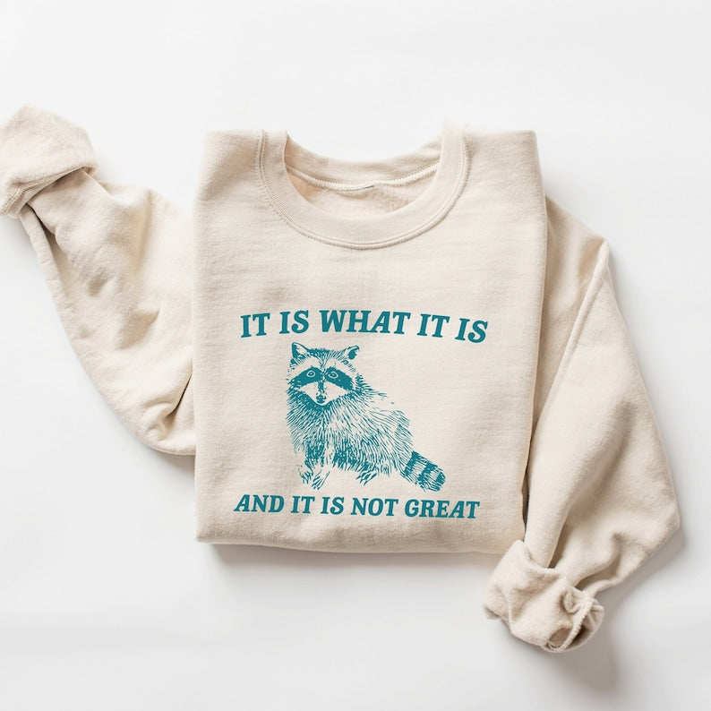 It Is What It Is and It’s Not Great Unisex T-Shirt/Sweatshirt/Hoodie