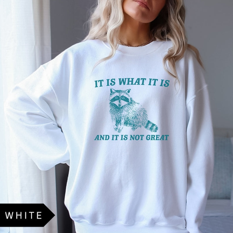 It Is What It Is and It’s Not Great Unisex T-Shirt/Sweatshirt/Hoodie