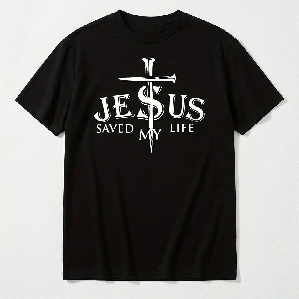 Jesus Saved My Life Cross T-Shirt,Sweatshirt,Hoodie