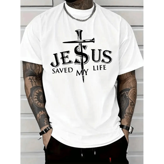 Jesus Saved My Life Cross T-Shirt,Sweatshirt,Hoodie