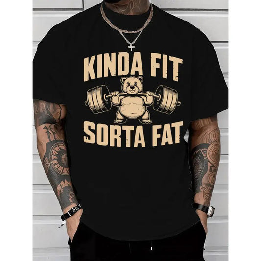 Kinda Fit Sorta Fat Bear Gym T-Shirt/Sweatshirt/Hoodie
