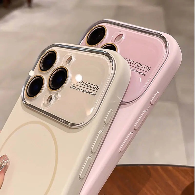 Luxury Liquid Silicone Matte Frosted MagSafe Phone Case