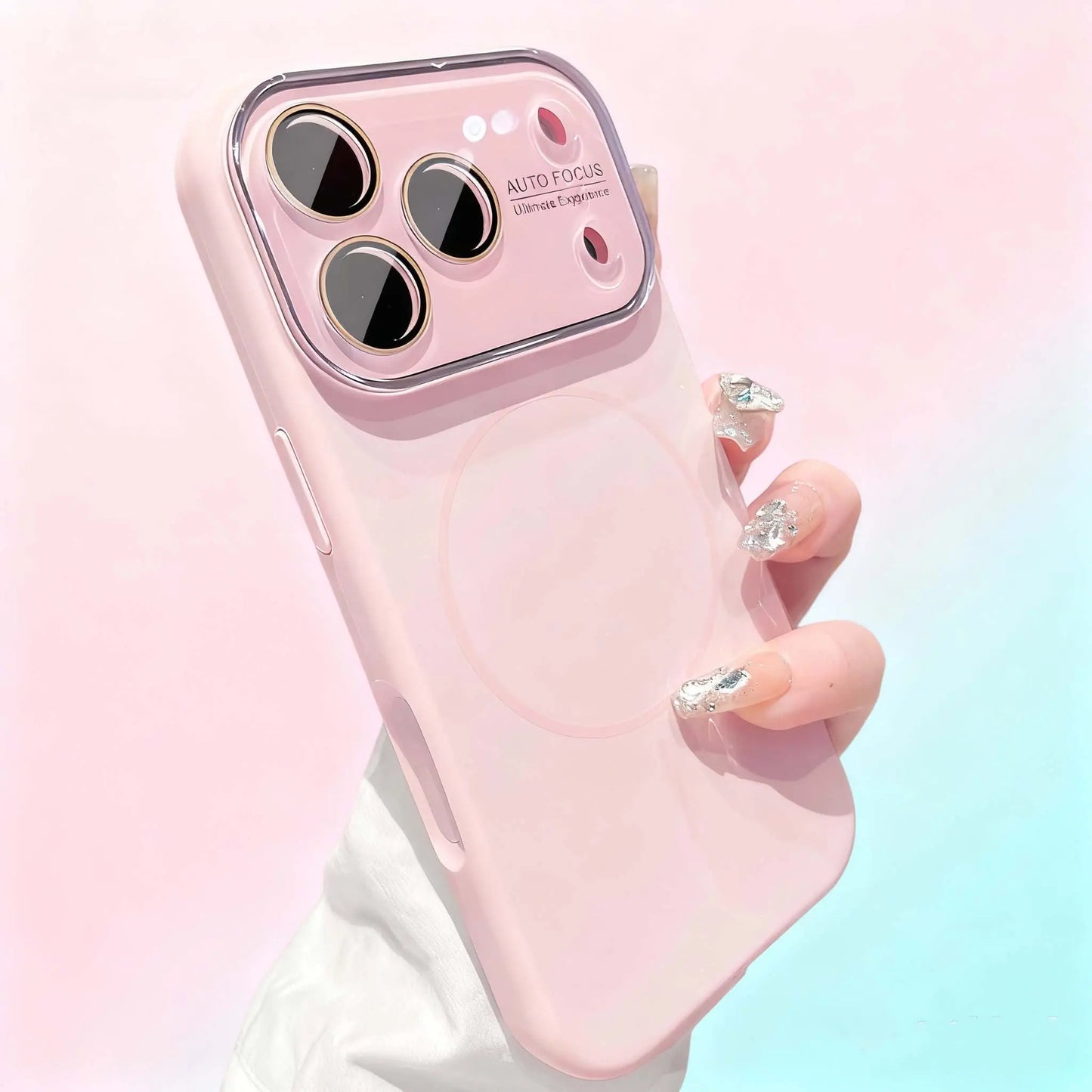 Luxury Liquid Silicone Matte Frosted MagSafe Phone Case