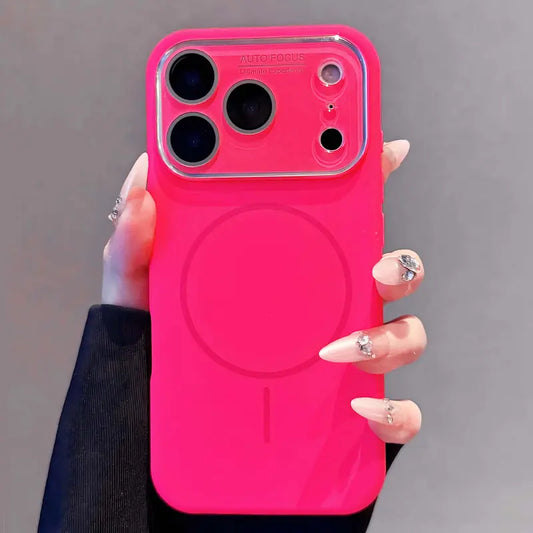 Luxury Liquid Silicone Matte Frosted MagSafe Phone Case