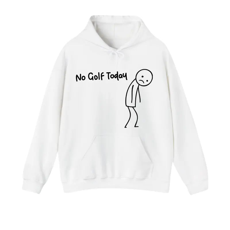 No Golf Today Sad Stickman Humor T-Shirt,Sweatshirt,Hoodie